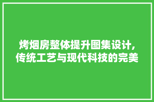 烤烟房整体提升图集设计,传统工艺与现代科技的完美融合