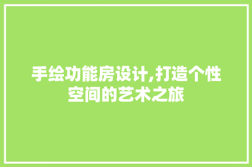 手绘功能房设计,打造个性空间的艺术之旅