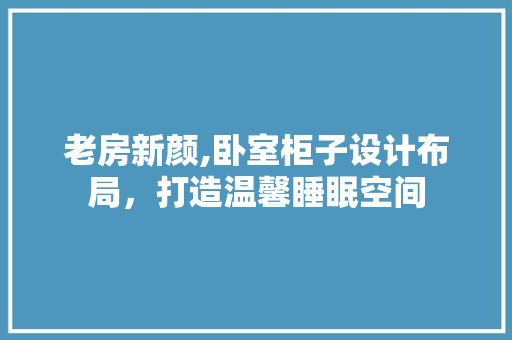 老房新颜,卧室柜子设计布局，打造温馨睡眠空间
