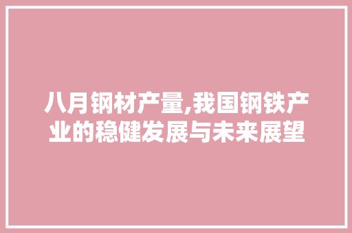 八月钢材产量,我国钢铁产业的稳健发展与未来展望